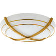 Good Housekeeping Kingsley 90 CFM Decorative Bathroom Fan Satin Brass - Main