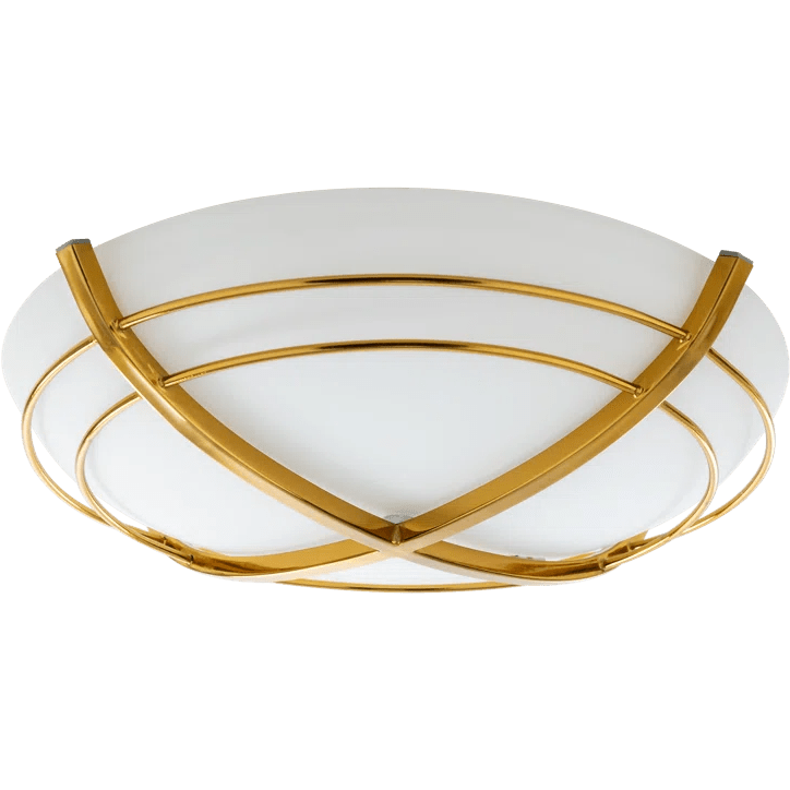 Good Housekeeping Kingsley 90 CFM Decorative Bathroom Fan Satin Brass - Main