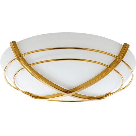 Good Housekeeping Kingsley 90 CFM Decorative Bathroom Fan Satin Brass - Main