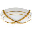Good Housekeeping Kingsley 90 CFM Decorative Bathroom Fan Satin Brass - Main