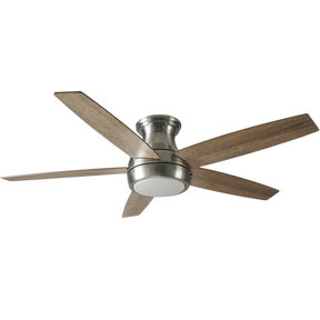 Good Housekeeping Lanier Falls 52 in. Indoor Brushed Nickel Ceiling Fan with LED Light - Main
