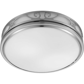 Good Housekeeping Roman 110 CFM Decorative Bathroom Fan - Brushed Nickel - Main