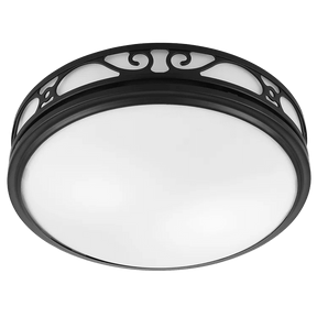 Good Housekeeping Roman II 2.0 Sones 110 CFM Decorative Bath Fan Black - Main