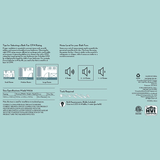 Good Housekeeping Sydney 110 CFM Decorative Bath Fan Brushed Nickel - Infographic 3