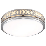 Good Housekeeping Sydney 110 CFM Decorative Bath Fan - Brushed Nickel w/ Light