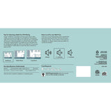 Good Housekeeping Yorkshire 80 CFM Decorative Bathroom Fan - brushed nickel - infographic 2