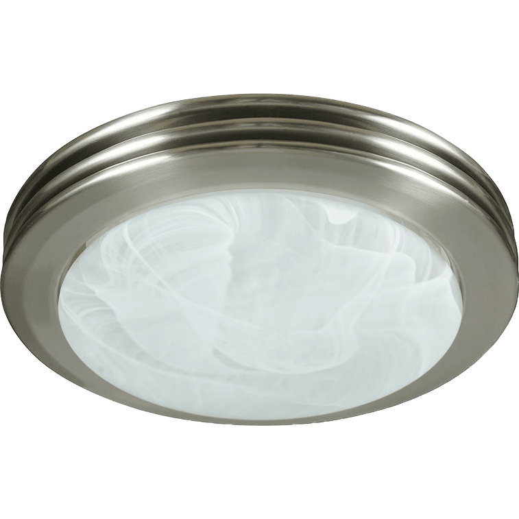 Good Housekeeping Yorkshire 80 CFM Decorative Bathroom Fan - brushed nickel - main