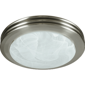 Good Housekeeping Yorkshire 80 CFM Decorative Bathroom Fan - brushed nickel - main