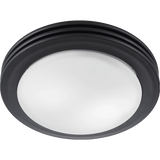 Good Housekeeping Yorkshire 80 CFM Decorative Bathroom Fan - matte black - main