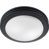 Good Housekeeping Yorkshire 80 CFM Decorative Bathroom Fan - matte black - main