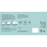 Good Housekeeping Yorkshire 80 CFM Decorative Bathroom Fan - white - infographic 1