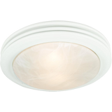 Good Housekeeping Yorkshire 80 CFM Decorative Bathroom Fan - white - light on