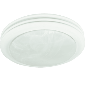 Good Housekeeping Yorkshire 80 CFM Decorative Bathroom Fan - white - main