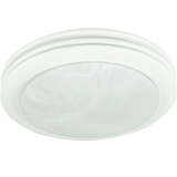 Good Housekeeping Yorkshire 80 CFM Decorative Bathroom Fan - white - main