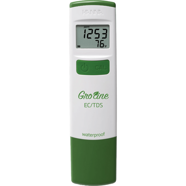 Hanna GroLine Hydroponics Waterproof Tester - EC/TDS Tester - Main