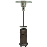 Hanover HAN001BR 48,000 BTU Umbrella Propane Patio Heater - Hammered Bronze
