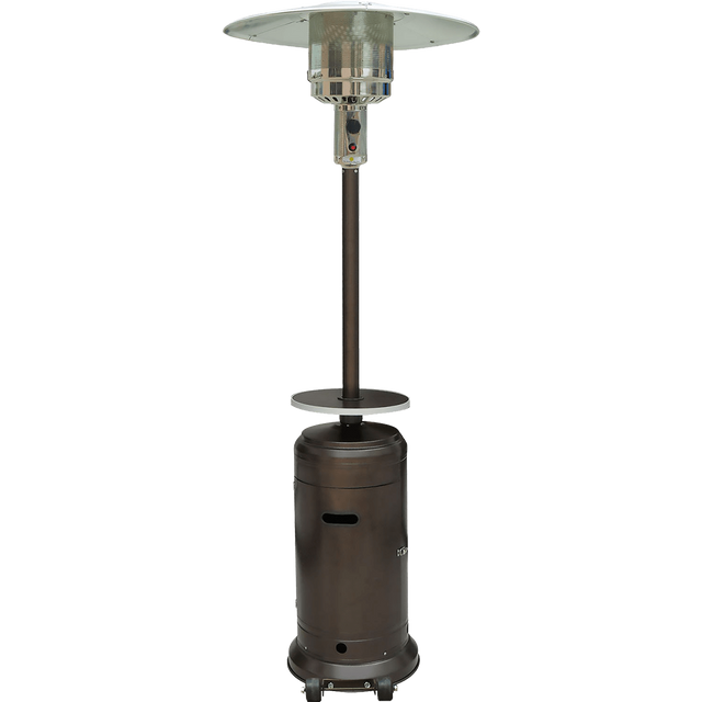 Hanover HAN001BR 48,000 BTU Umbrella Propane Patio Heater - Hammered Bronze