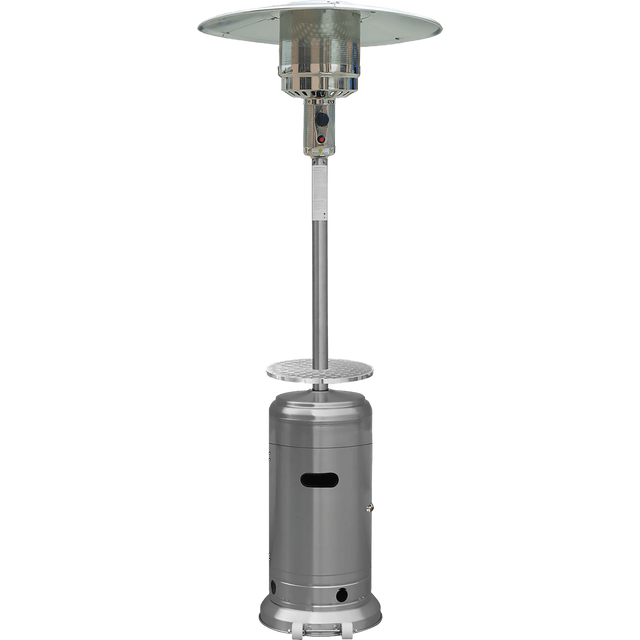 Hanover HAN003SS 48,000 BTU Umbrella Propane Patio Heater - Stainless Steel