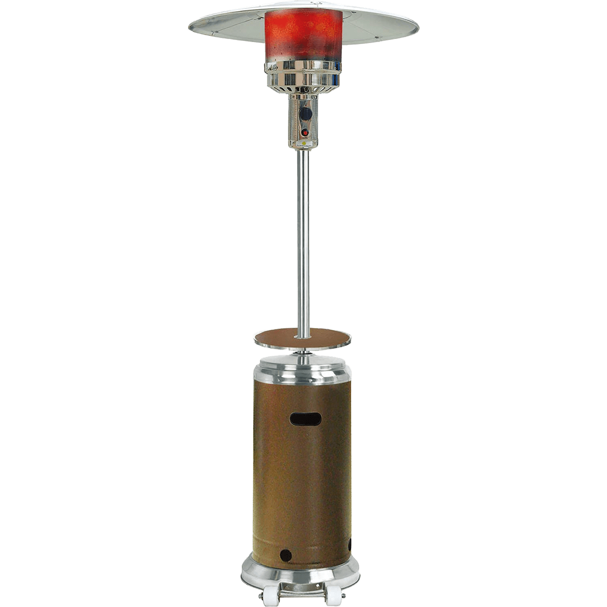 Hanover 41,000 BTU Steel Umbrella Propane Patio Heater 