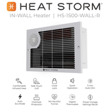 Heat Storm 1500 Wall Heater w/ Wi-Fi - Infographic