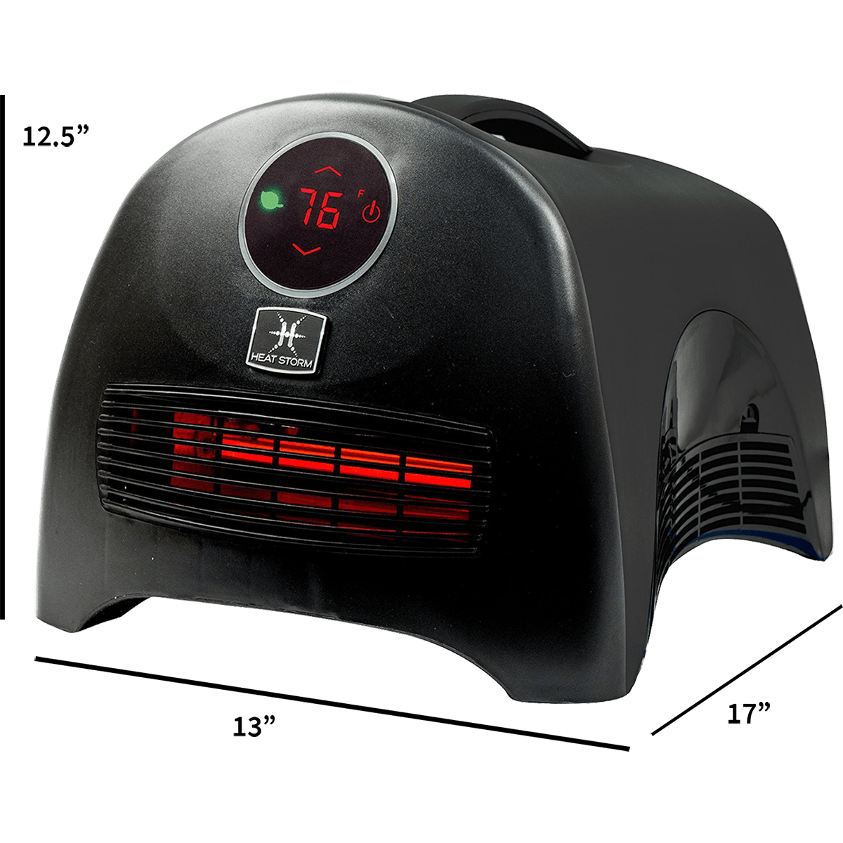 Heat Storm Sahara HS-1500-ISA - Dimensions