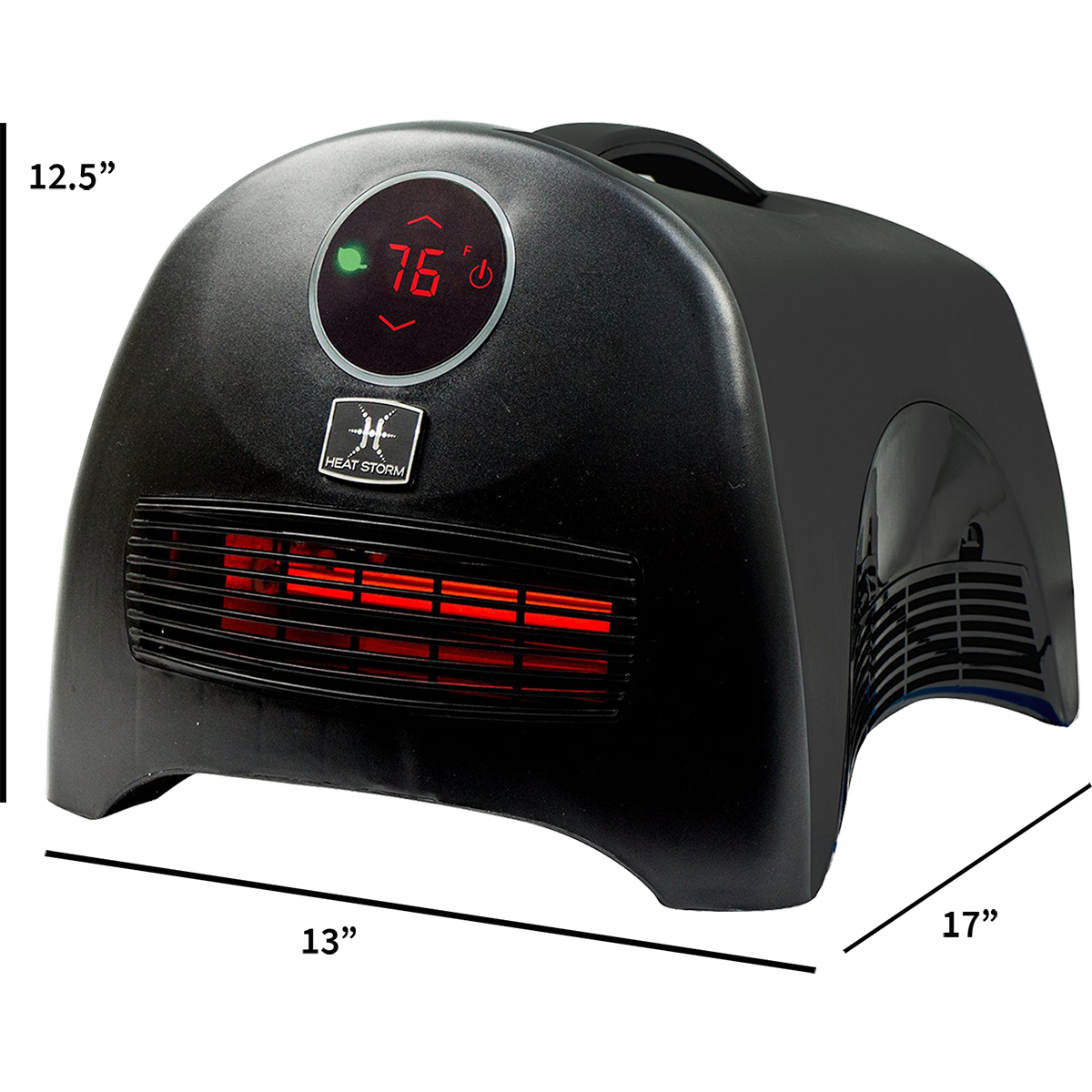 Heat Storm Sahara HS-1500-ISA - Dimensions
