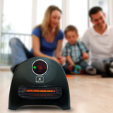 Heat Storm Sahara Infrared Heater - in use