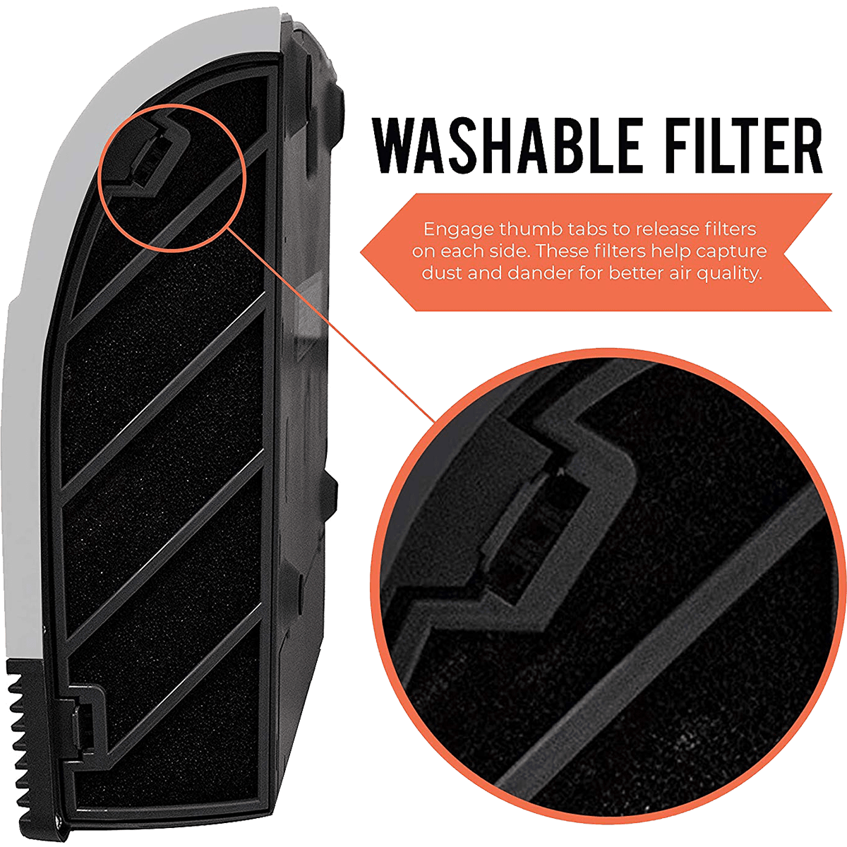 Heat Storm Phoenix Wall Heater with Wifi Washable Fitler