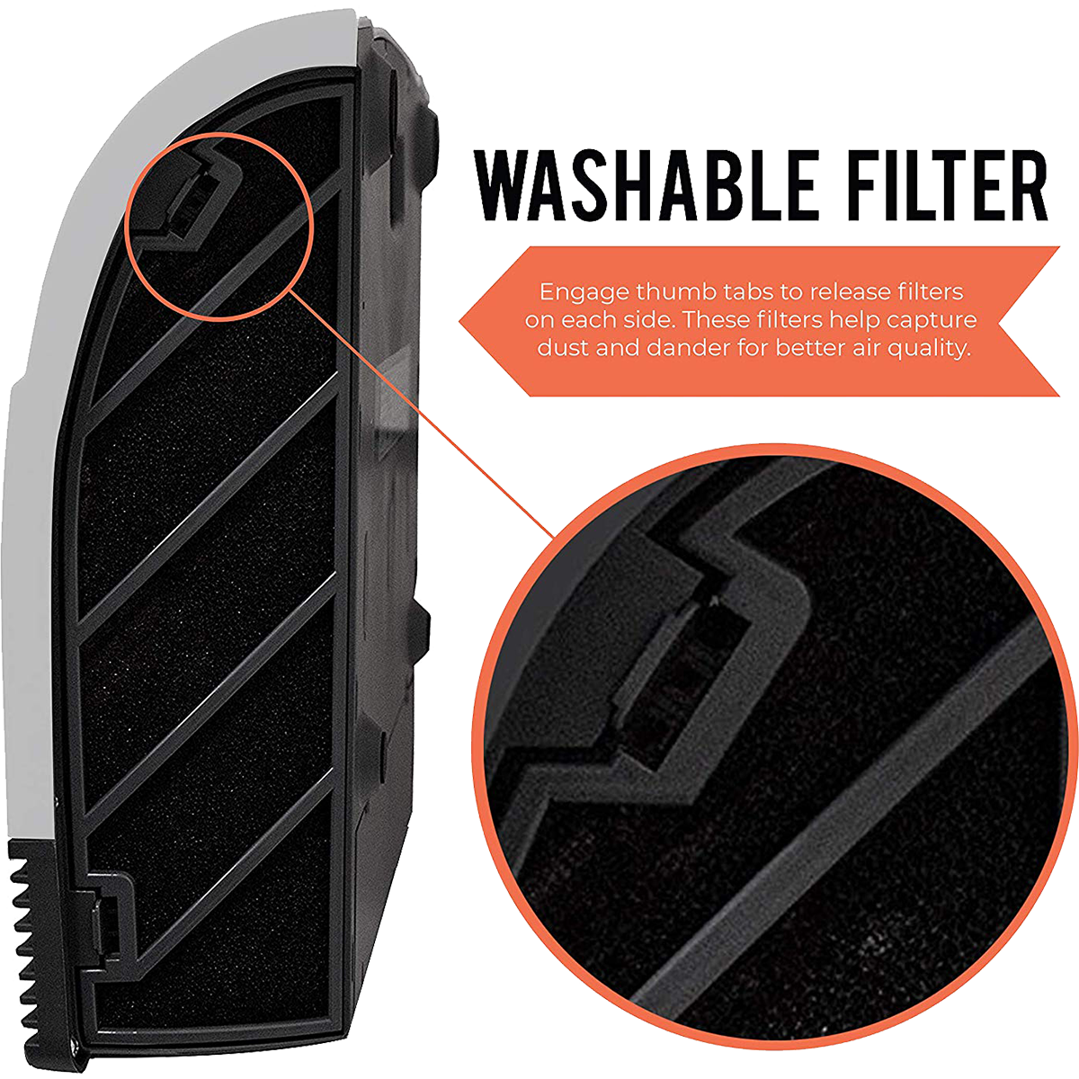 Heat Storm Phoenix Wall Heater with Wifi Washable Fitler