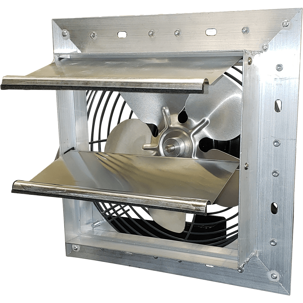 Hessaire 10 Inch 600 CFM Shutter Mounted Variable Speed Exhaust Fan