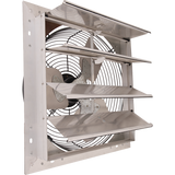 Hessaire 16 Inch 1,400 CFM Shutter Mounted Exhaust Fan