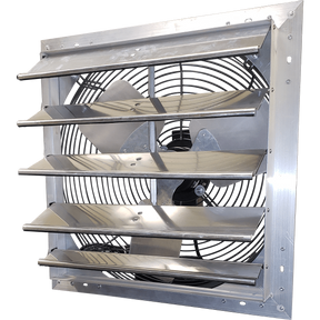 Hessaire 18 Inch Shutter Mounted Exhaust Fan