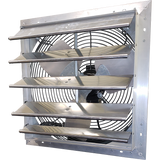 Hessaire 18 Inch Shutter Mounted Exhaust Fan