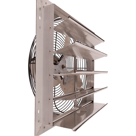 Hessaire 18 Inch Shutter Mounted Exhaust Fan