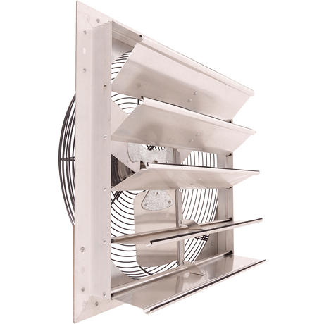 Hessaire 20 Inch Shutter Mounted Exhaust Fan