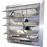 Hessaire 24 Inch Shutter Mounted Exhaust Fan