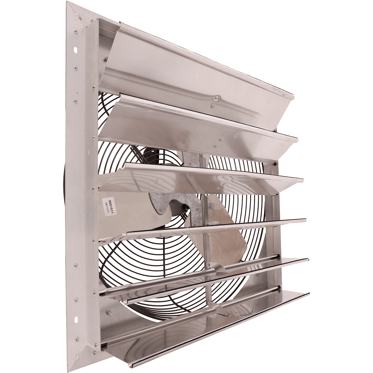 Hessaire 24 Inch Shutter Mounted Exhaust Fan