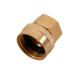 Hessaire Brass Hose Adapter Angle