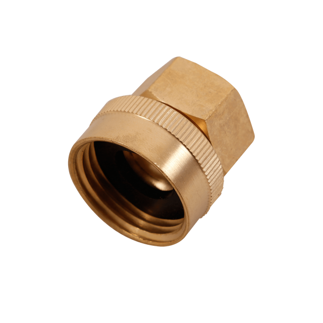 Hessaire Brass Hose Adapter Angle