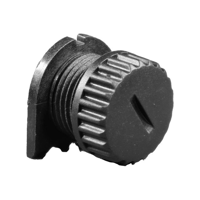 Hessaire Capped Drain Assembly - angle