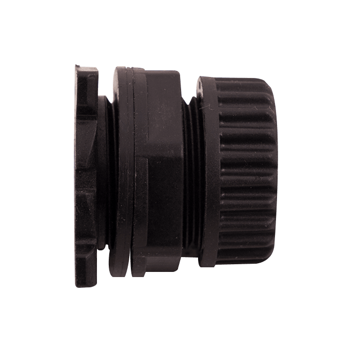 Hessaire Capped Drain Assembly - side.