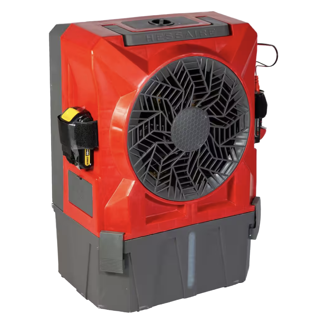 Hessaire DC18 Mobile Evaporative Cooler - Angle 1