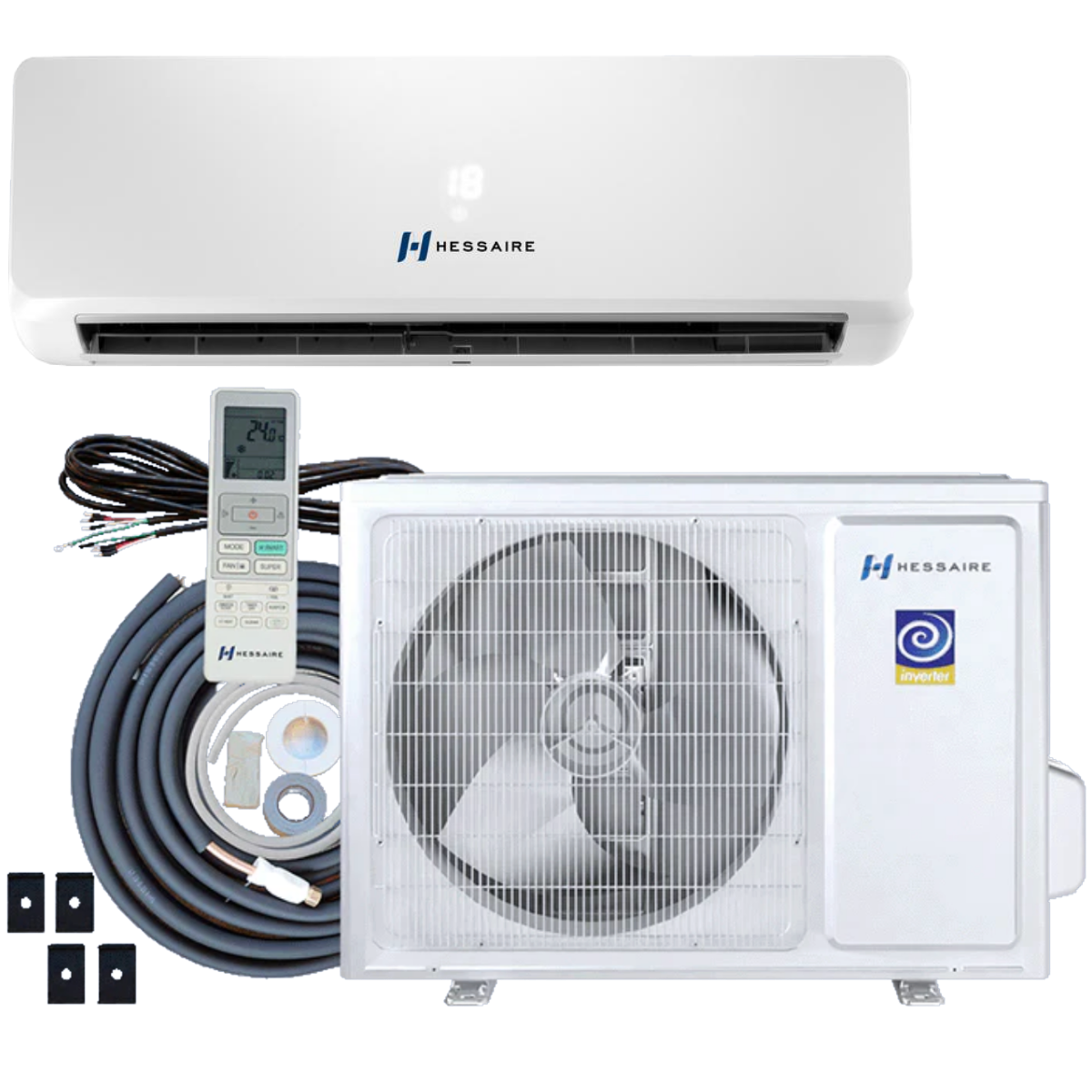 Hessaire DIY Ductless Mini Split Heat Pump - Main