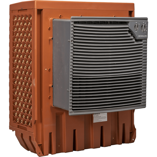 Hessaire 6,100 CFM Front Discharge Window Evaporative Cooler
