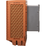 Hessaire 6,100 CFM Front Discharge Window Evaporative Cooler - Side View