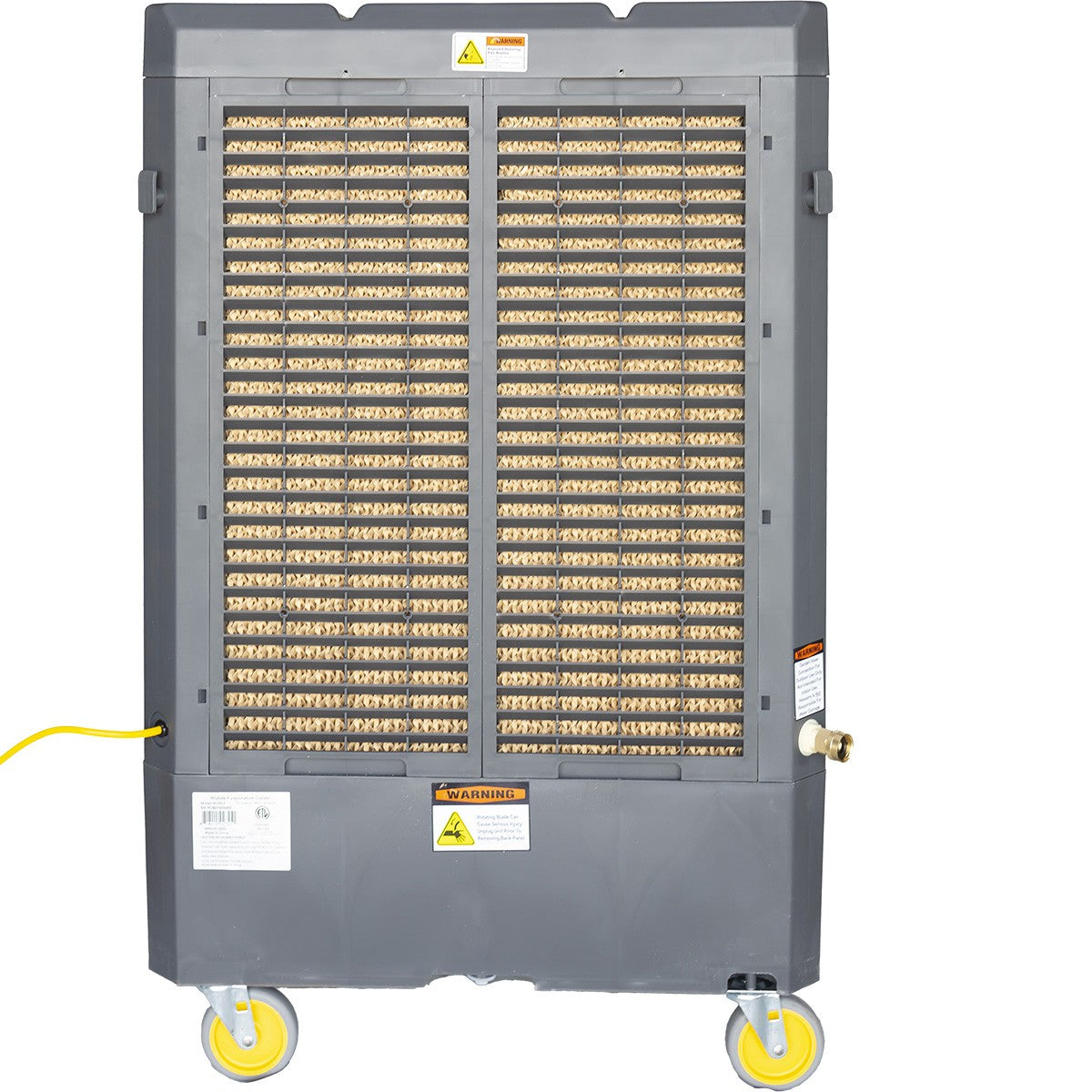 Hessaire M250 5,300 CFM 3-Speed Portable Evaporative Cooler - Back