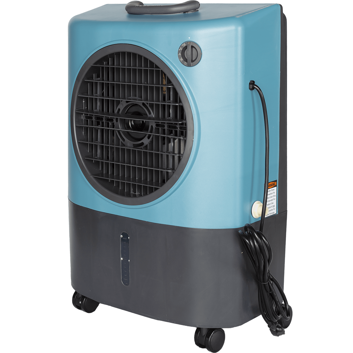 Hessaire MC18 1,300 CFM Evaporative Cooler  -  Blue Angle 1