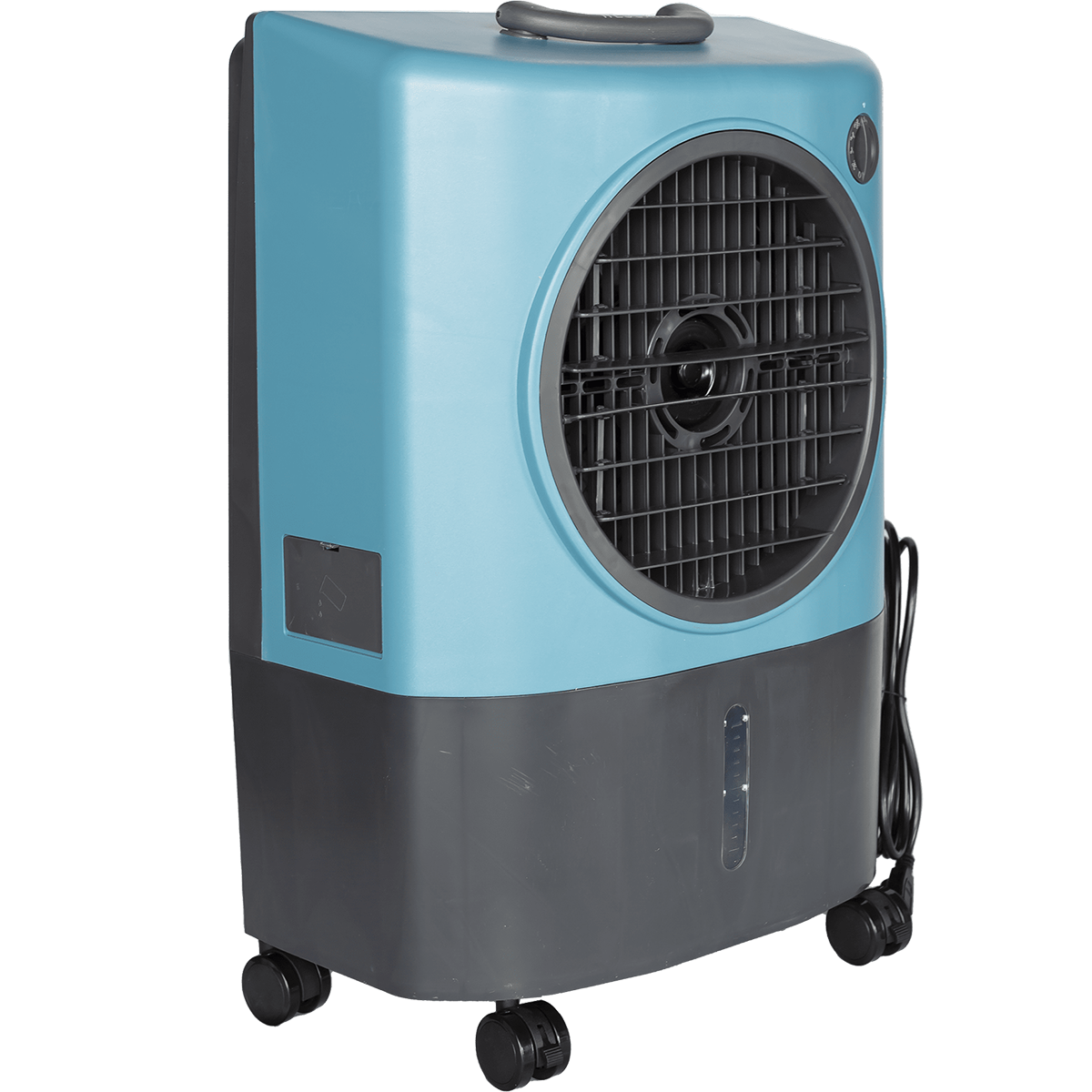 Hessaire MC18 1,300 CFM Evaporative Cooler - Blue Angle 2