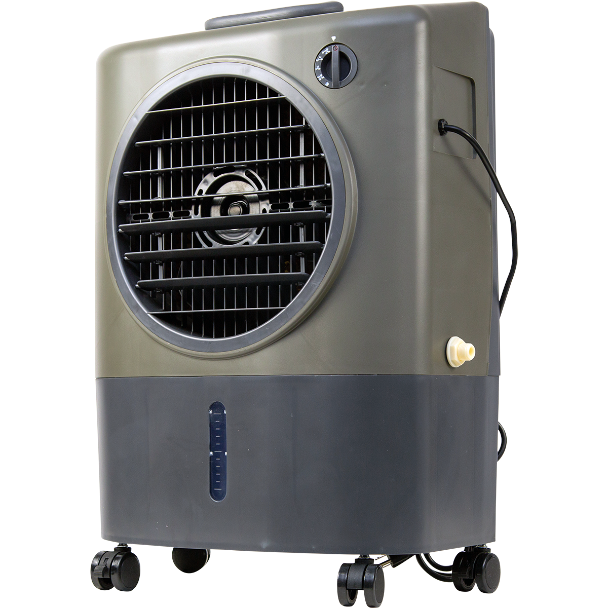 Hessaire MC18V 1,300 CFM Evaporative Cooler - low angle
