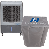 Hessaire MC37M 3,100 CFM 3-Speed Portable Evaporative Cooler with Cover